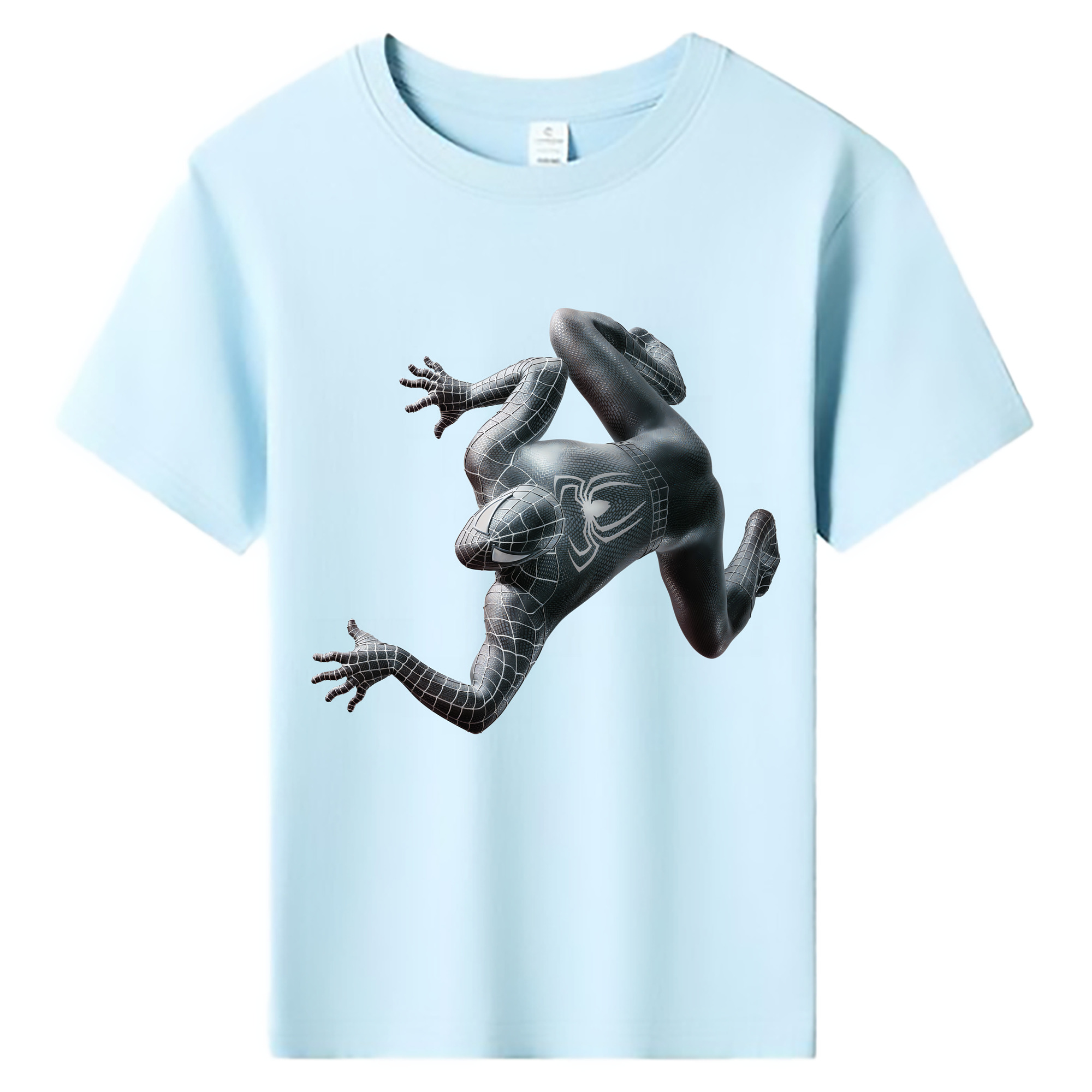 （画像用） Spider Man スパイダーマン 綿100％キッズTシャツ（フロントプリント）